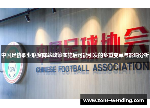 中国足协职业联赛降薪政策实施后可能引发的多重变革与影响分析